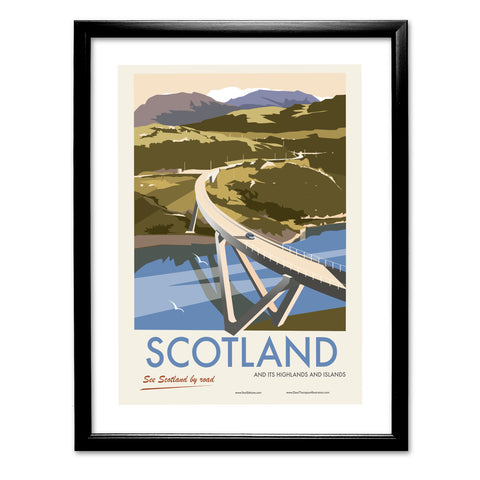 Scotland By Road Art Print