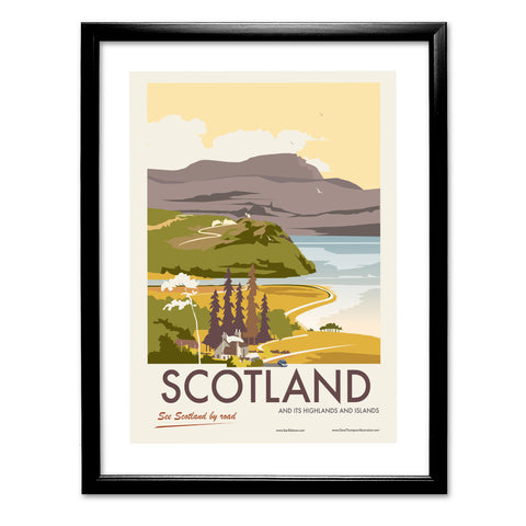 Scotland By Road 2 Art Print