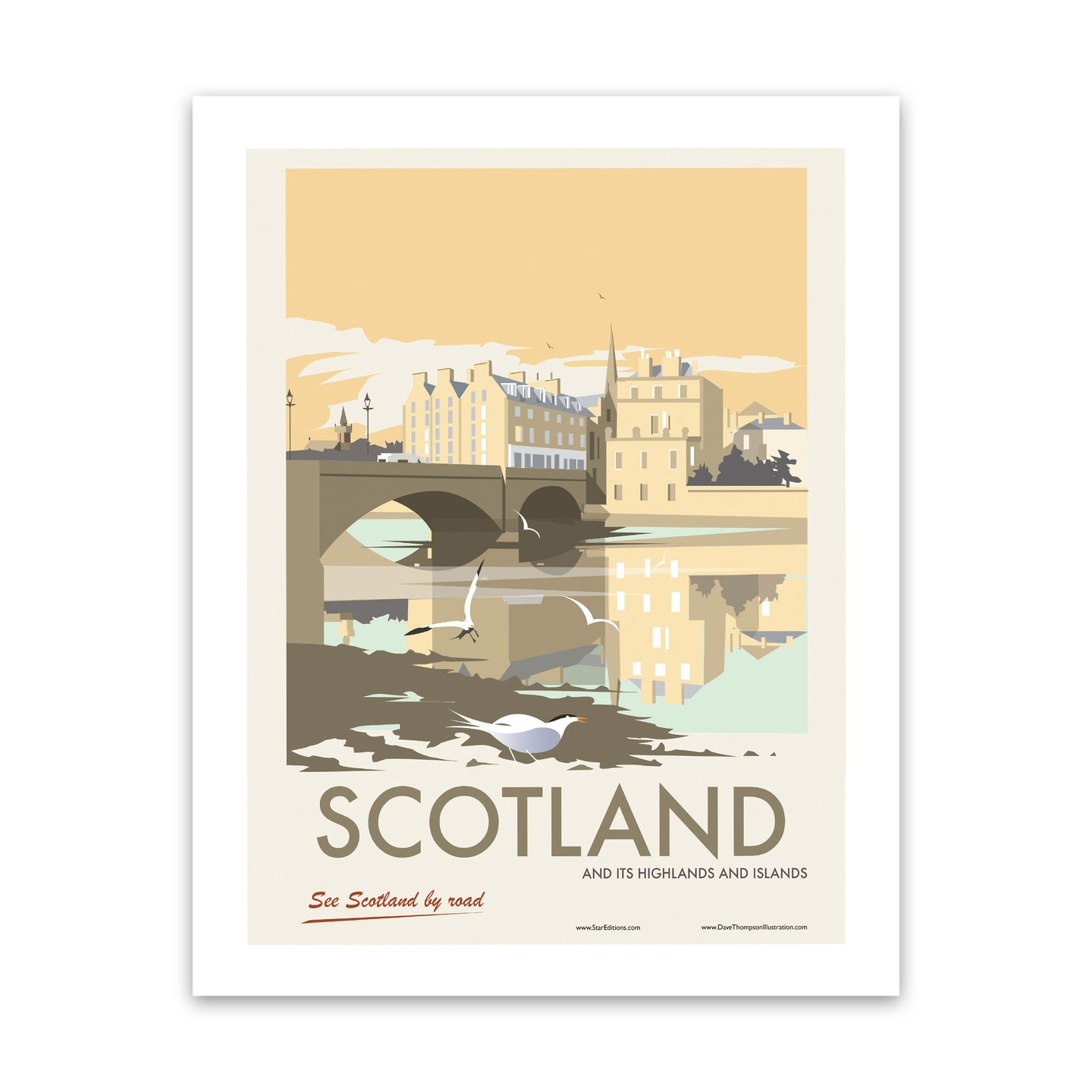 Scotland By Road 5 Art Print