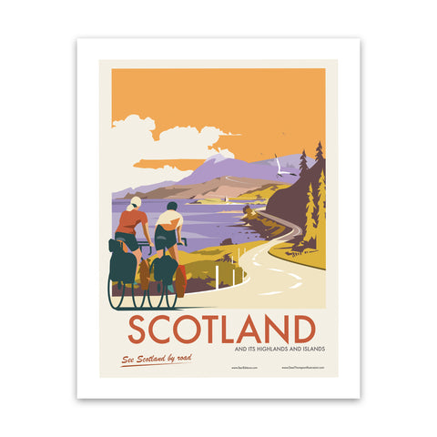 Scotland By Road 6 Art Print