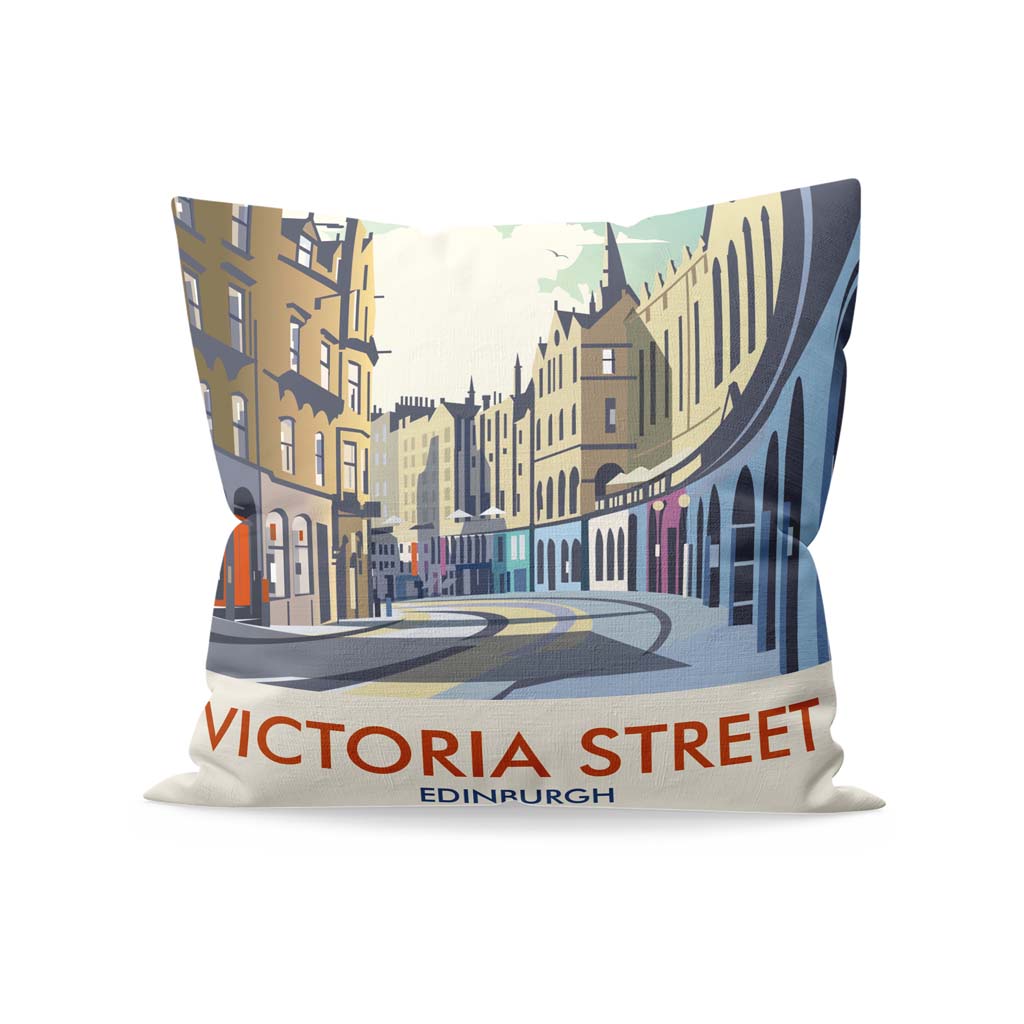 Victoria Street, Edinburgh Cushion