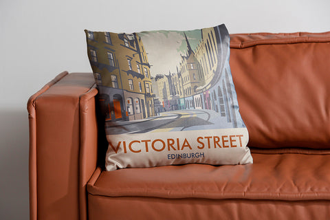Victoria Street, Edinburgh Cushion