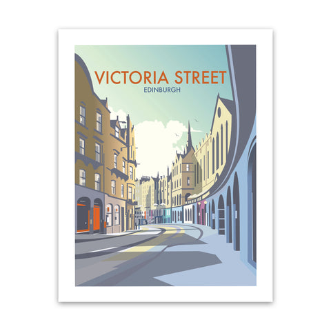 Victoria Street, Edinburgh Art Print
