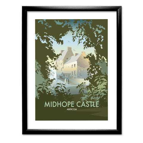 Midhope Castle, Abercom Art Print