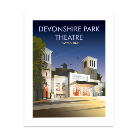Devonshire Park Theatre, Eastbourne Art Print