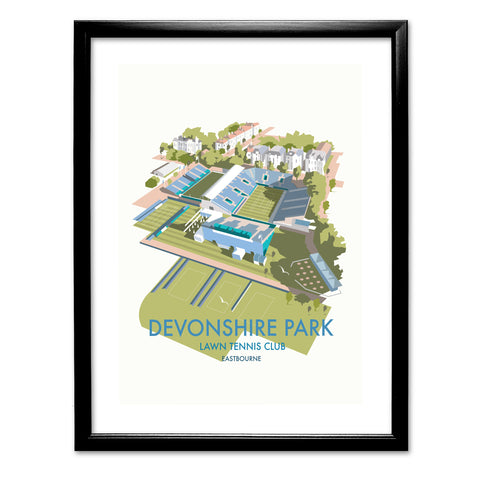 Devonshire Park, Lawn Tennis Club, Eastbourne Art Print