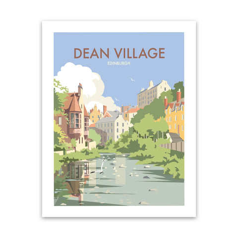 Dean Village, Edinburgh Art Print