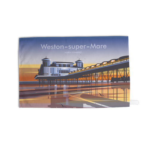 Weston-super-Mare Tea Towel